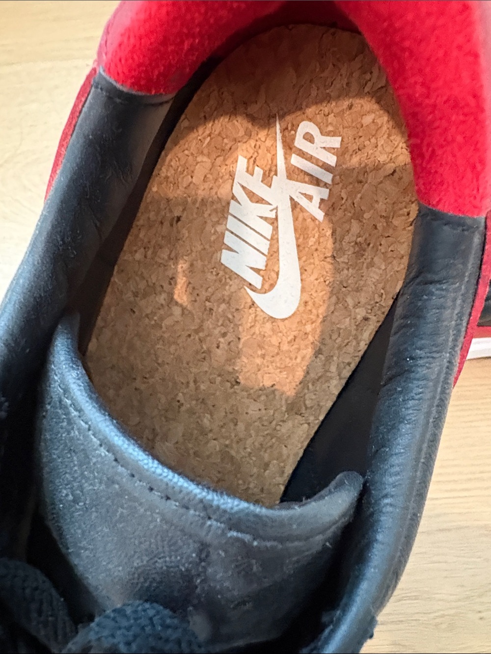 Nike Jordans women’s Black and Red Low-Top Sneakers - Picture 3 of 7